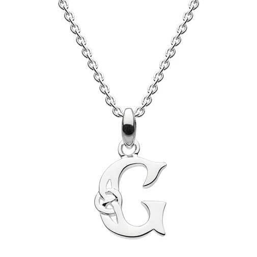 JB515-G Celtic Inspired Initials Pendant Creative Irish gift