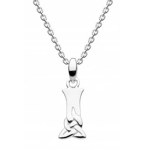 JB515-I Celtic Inspired Initials Pendant Creative Irish gift