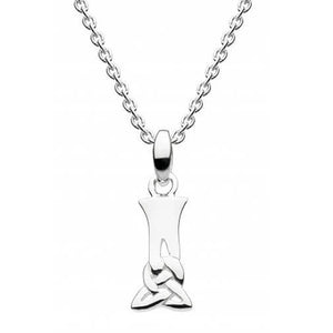 JB515-I Celtic Inspired Initials Pendant Creative Irish gift