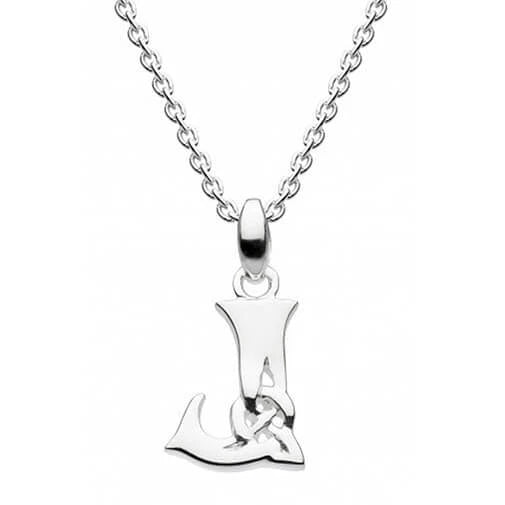 JB515-J Celtic Inspired Initials Pendant Creative Irish gift