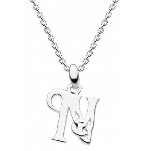 JB515-N Celtic Inspired Initials Pendant Creative Irish gift