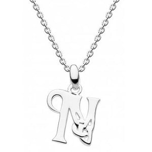 JB515-N Celtic Inspired Initials Pendant Creative Irish gift