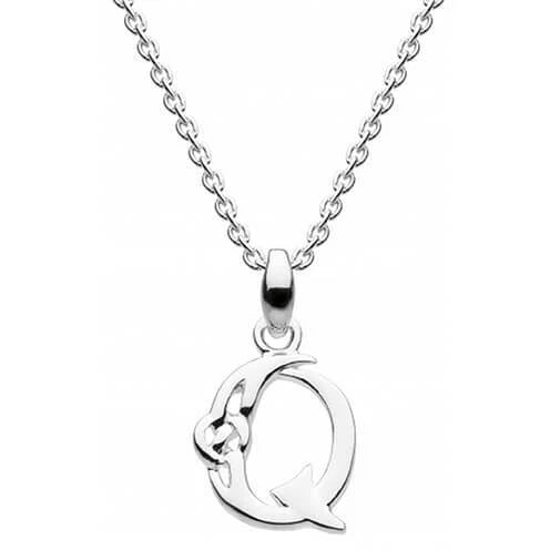 JB515-Q Celtic Inspired Initials Pendant Creative Irish gift