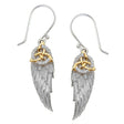 Trinity Knot Angel Wing Earrings - Creative Irish Gifts