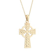 10K Celtic Cross Necklace - Creative Irish Gifts