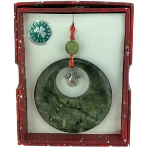 JCW-43323 Angel Charm Connemara Marble Christmas Decoration  Creative Irish Gifts
