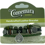 JCW-46616 Handcrafted Connemara Beads Bracelets, Tree of Life Creative Irish Gifts
