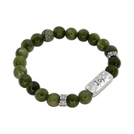JCW-46618 Connemara Marble Beads Bracelet, Joy Charm studio Creative Irish Gifts
