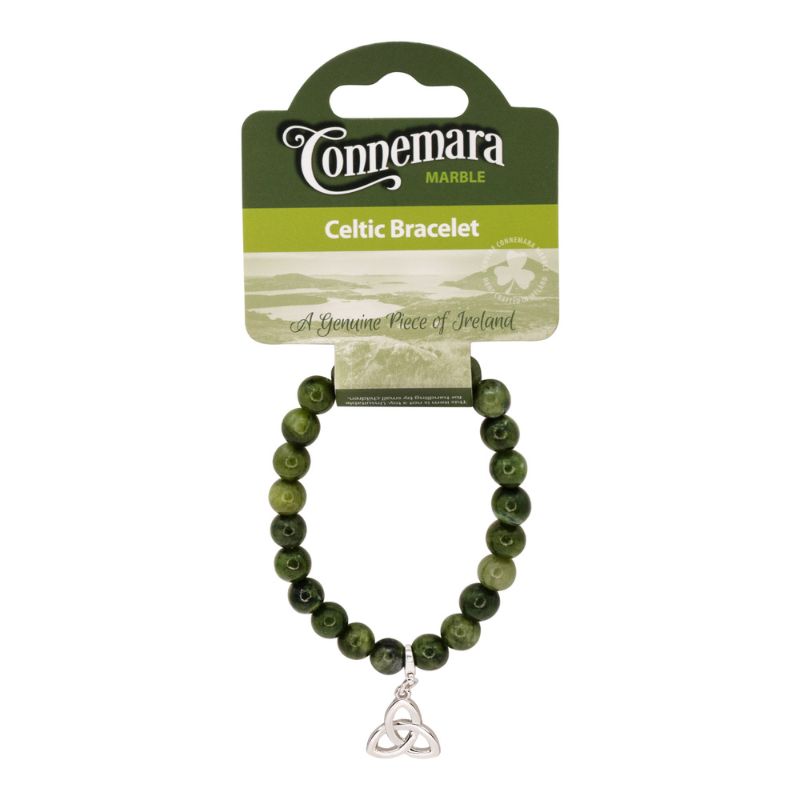 Irish Symbols Connemara Stretch Bracelet Trinity Knot Creative Irish Gifts