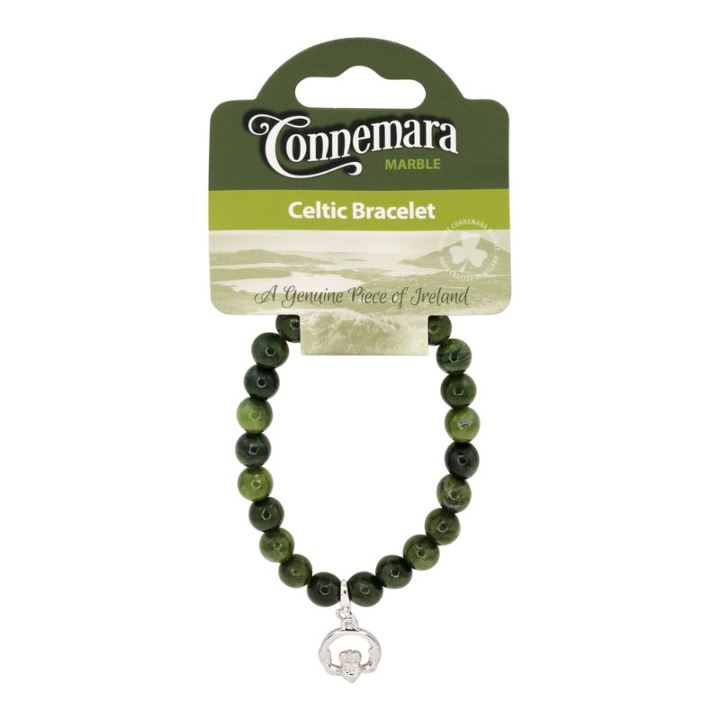 Irish Symbols Connemara Stretch Bracelet Claddagh Creative Irish Gifts
