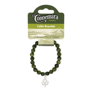 Irish Symbols Connemara Stretch Bracelet Shamrock Creative Irish Gifts