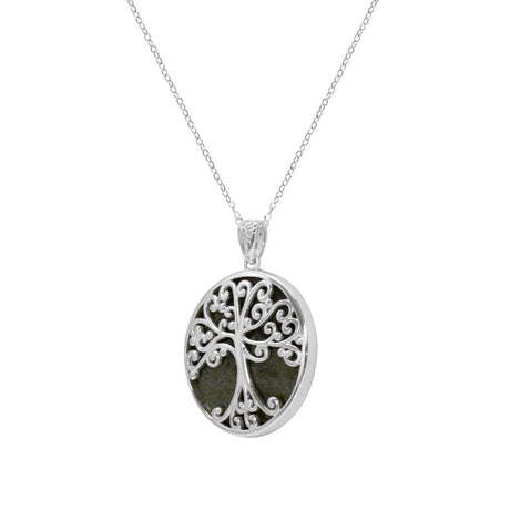 Connemara Marble Tree of Life Necklace - Creative Irish Gifts