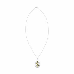 Connemara Marble Shamrock Necklace - Creative Irish Gifts