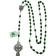 JCW-G2180 Ceramic Beads Little Irish Rosary with Cross Creative Irish Gifts

