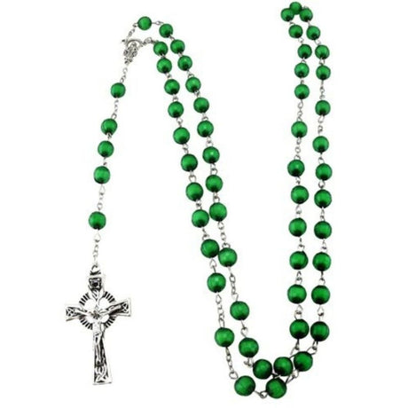 JCW-G82102 Celtic Cross Ceramic Five Decade Rosary Creative Irish Gifts
