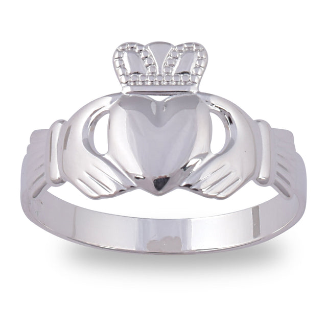 Sterling Silver Child's Claddagh Ring - Creative Irish Gifts