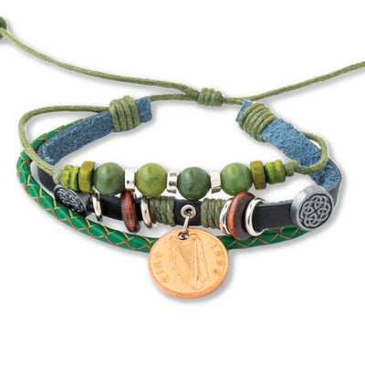 Irish Pence Connemara Bracelet - Creative Irish Gifts