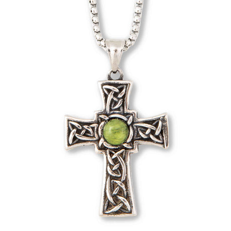 Connemara Celtic Cross Necklace - Creative Irish Gifts
