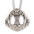 Celtic Warrior Shield Necklace - Creative Irish Gifts