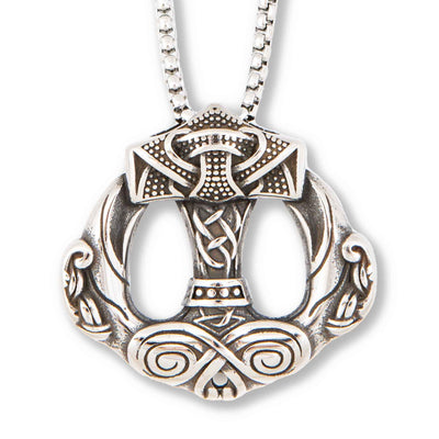 Celtic Warrior Shield Necklace - Creative Irish Gifts