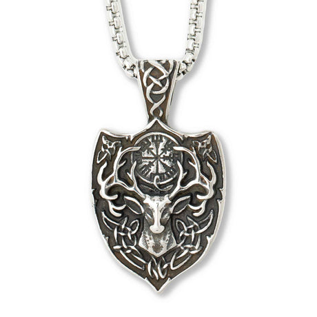 Celtic Stag Necklace - Creative Irish Gifts