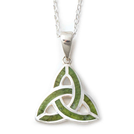 Connemara Marble Trinity Necklace - Creative Irish Gifts