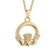 Gold Plated Claddagh Necklace - Creative Irish Gifts