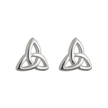 Silver Kids Trinity Knot Stud Earrings - Creative Irish Gifts