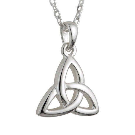 Silver Kids Trinity Knot Necklace - Creative Irish Gifts