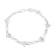 Sterling Silver Trinity Knot Bracelet - Creative Irish Gifts