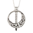 Celtic Knotwork Engraved Pendant Necklace - Creative Irish Gifts