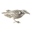 Mythical Raven Sterling Silver Brooch Pin - Creative Irish Gifts
