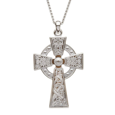 Warrior Shield Cross Necklace - Creative Irish Gifts