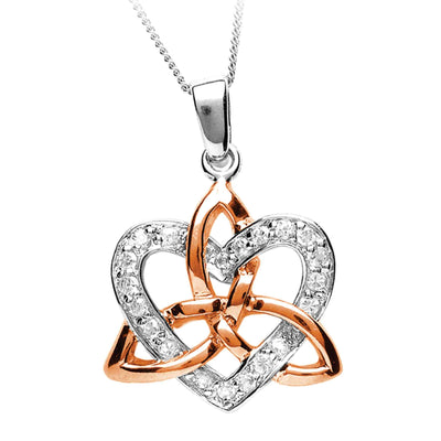 Circle and Trinity Necklace - Creative Irish Gifts