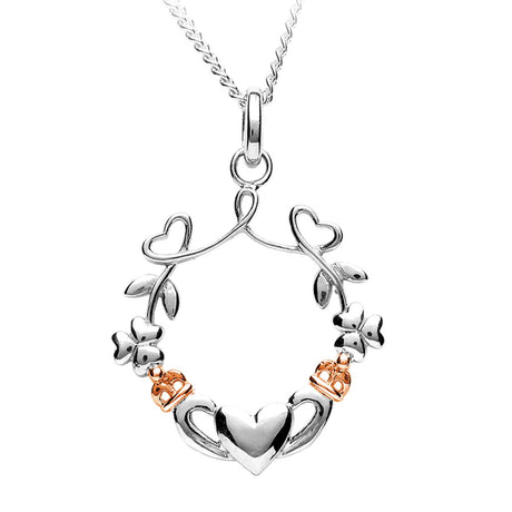 Heart,Shamrock,Claddagh Necklace - Creative Irish Gifts