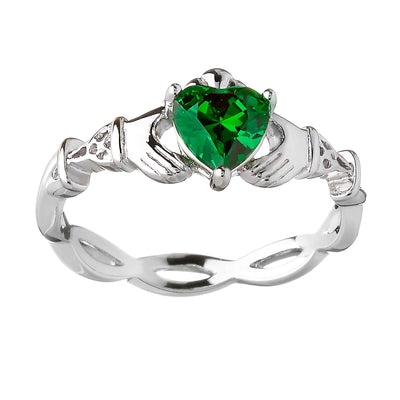Claddagh Green Ring - Creative Irish Gifts