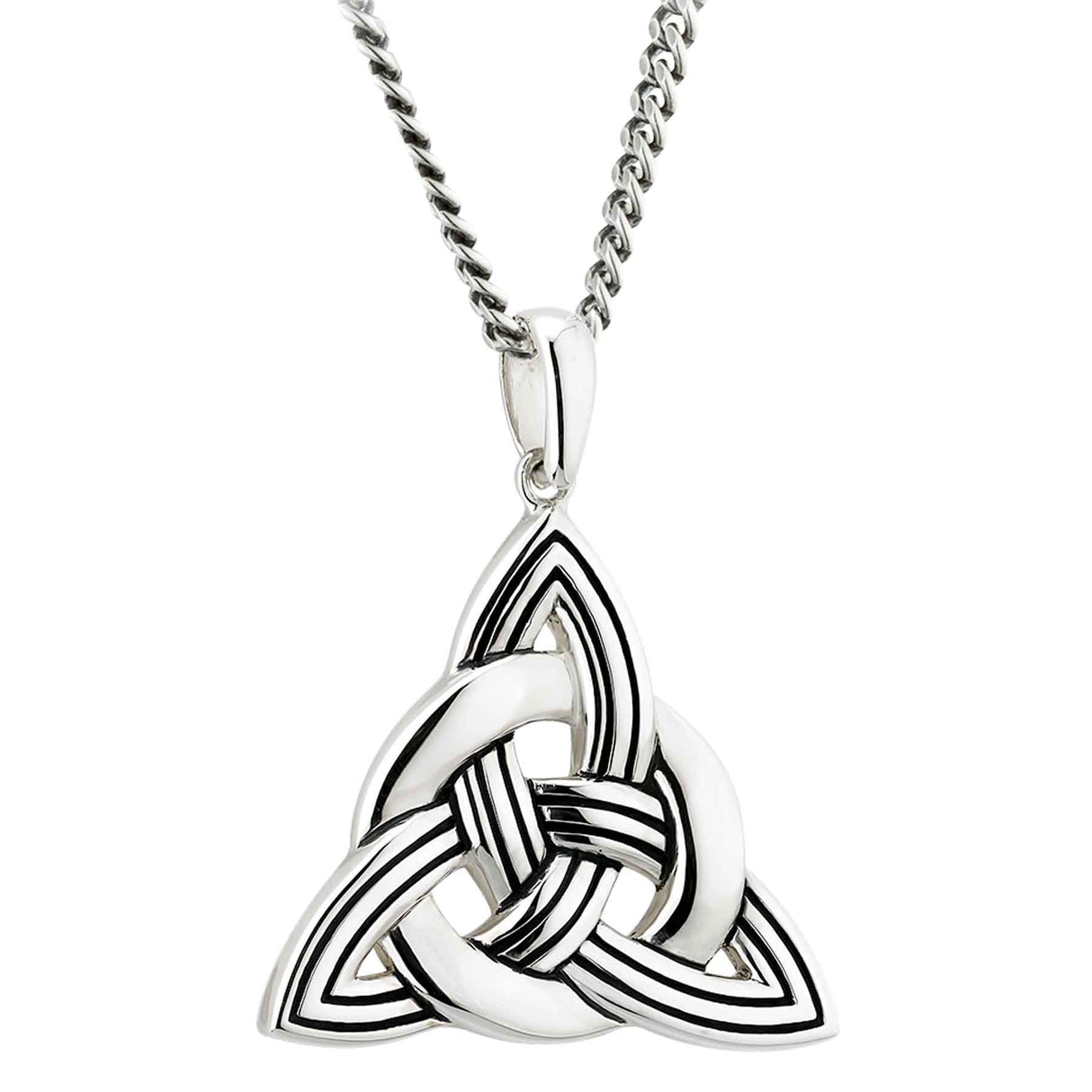 Men's Celtic Trinity Necklace - Creative Irish Gifts