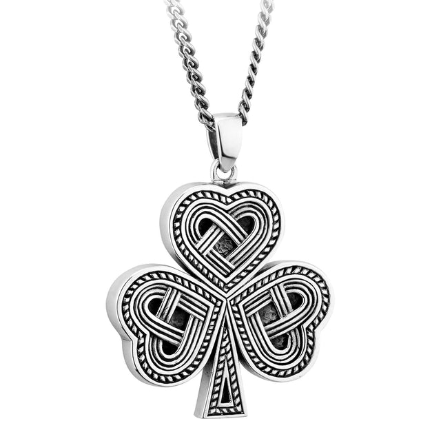 Men's Celtic Shamrock Necklace - Creative Irish Gifts