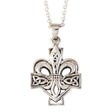 Celtic Cross Heart Necklace - Creative Irish Gifts