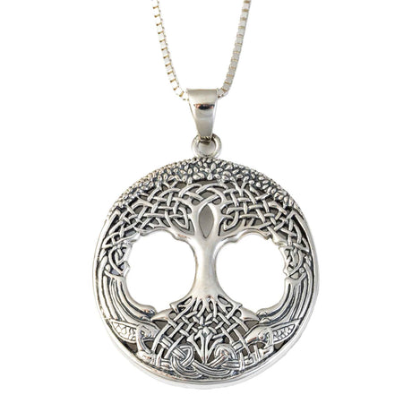 Intricate Celtic Tree of Life Pendant - Creative Irish Gifts