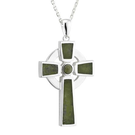Connemara Celtic Cross Necklace - Creative Irish Gifts