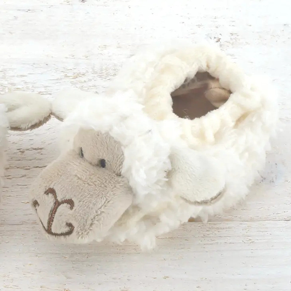 JL-MRT21963S Soft Plush Irish Sheep Baby Slippers Creative Irish gift