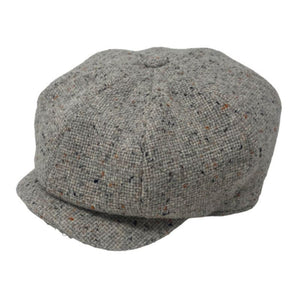 Men's Irish & Scottish Tweed Newsboy Hat Otemeal Creative Irish Gift