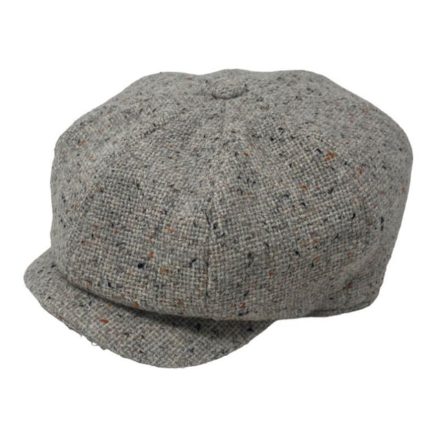 Men's Irish & Scottish Tweed Newsboy Hat Otemeal Creative Irish Gift