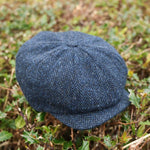 Men's Irish & Scottish Tweed Newsboy Hat Blue Lifestyle Creative Irish Gift
