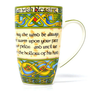 KB701 Bone China Irish Blessing Mug, Set of 6 Creative Irish gift