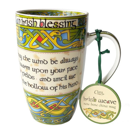 KB701 Bone China Irish Blessing Mug, Set of 6 Studio Creative Irish gift
