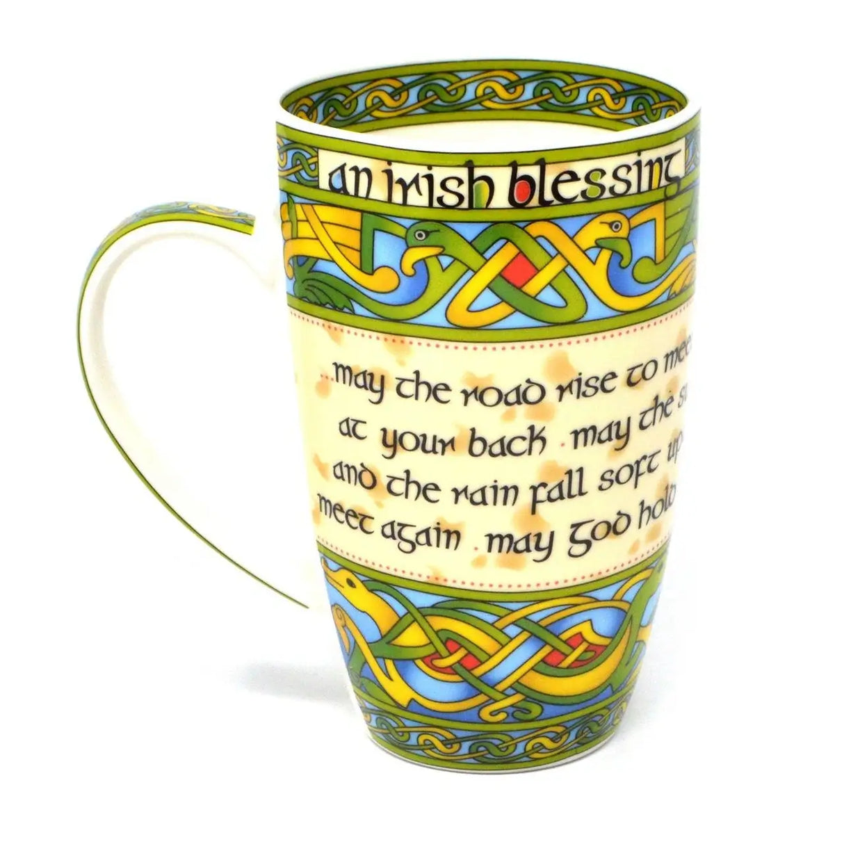 KB701 Bone China Irish Blessing Mug, Set of 6 Creative Irish gift