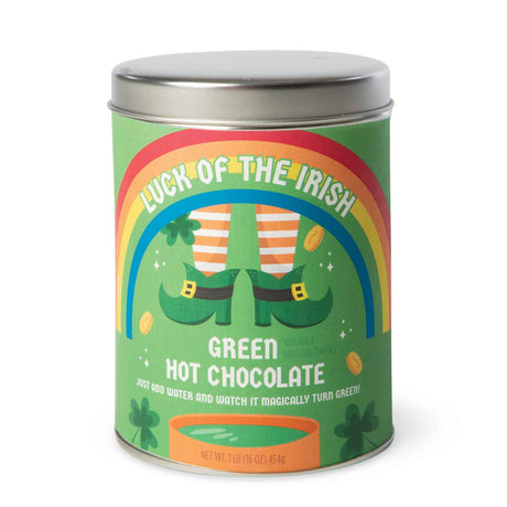 Luck of the Irish Green Hot Chocolate