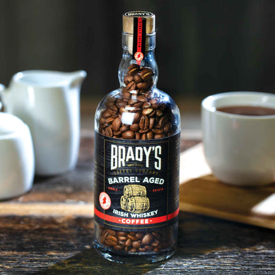 Brady's Barrel Aged Irish Whole Bean Whiskey Coffee - Creative Irish Gifts